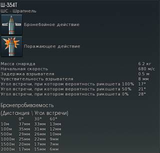 Скриншот #5: Выбор типа снаряда и его применение Какими снарядами лучше стрелять? в War Thunder