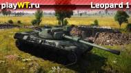 Скриншот #1: Немецкий средний танк 5 ранга Leopard 1 в War Thunder