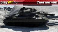 Скриншот #5: Британский тяжёлый танк 4 ранга Caernarvon в War Thunder